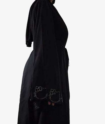 Closed Hello Kitty Abaya