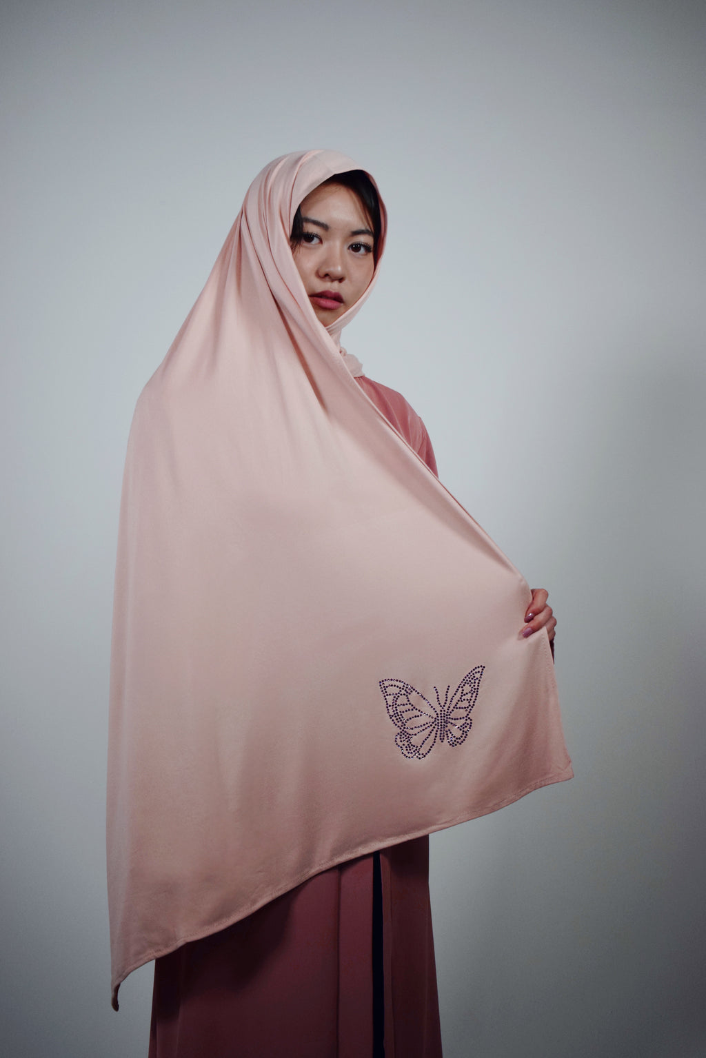 Simple Butterfly Hijab