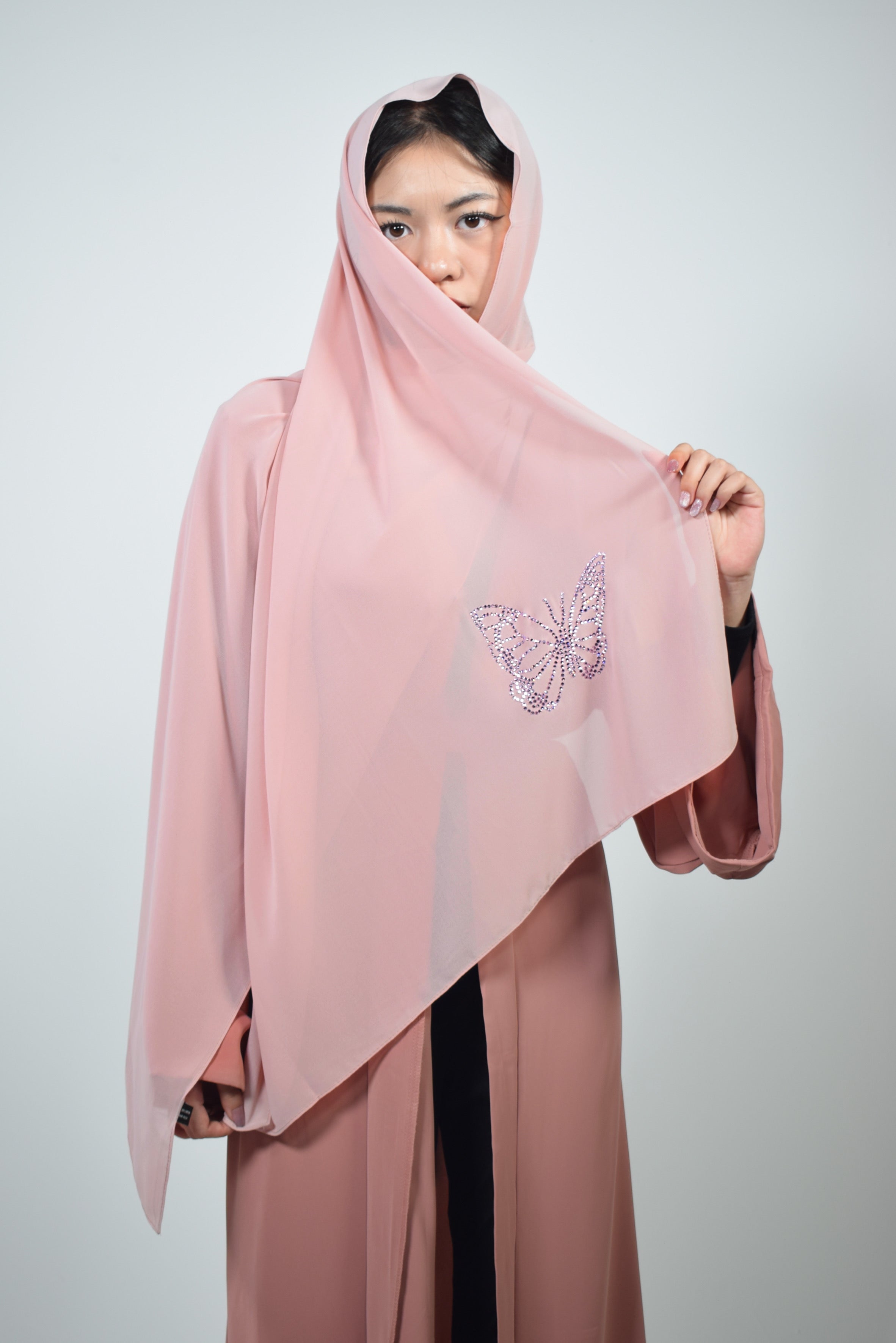 Simple Butterfly Hijab